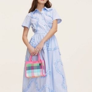 Kate Spade for Target Short Sleeve Midi Shirtdress xs